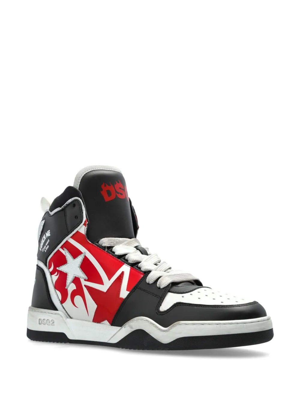 DSQUARED2 Spiker sneakers - Zwart