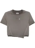 Musium Div. cropped T-shirt - Grey