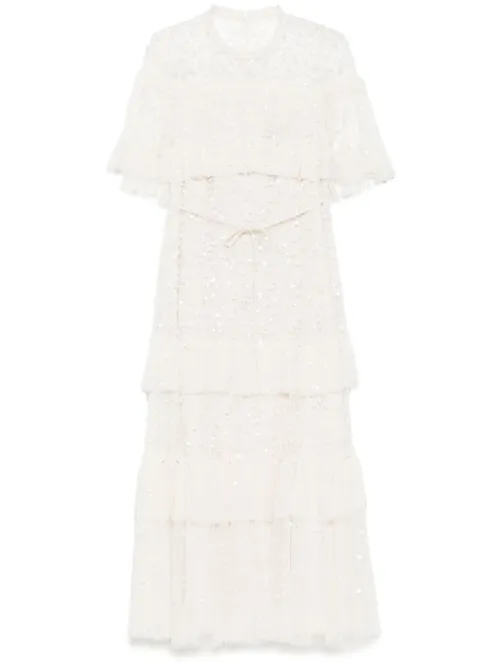 Robe Lelia à coupe longue - Needle & Thread - Modalova