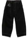 Musium Div. drawstring trousers - Black