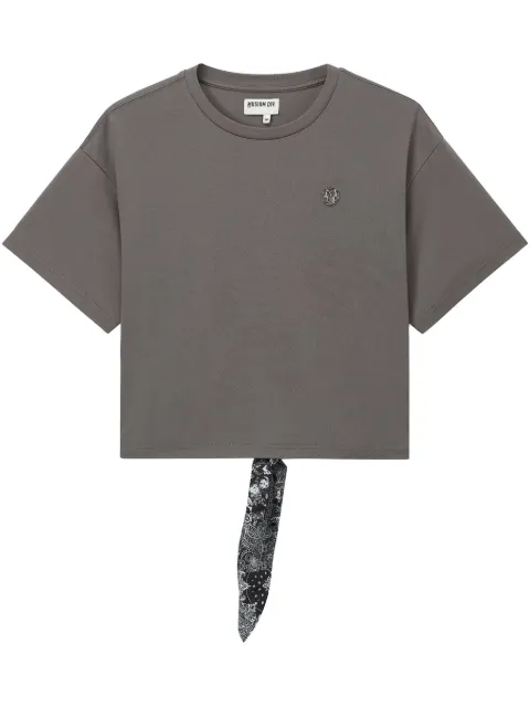 Musium Div. logo-embroidered T-shirt 
