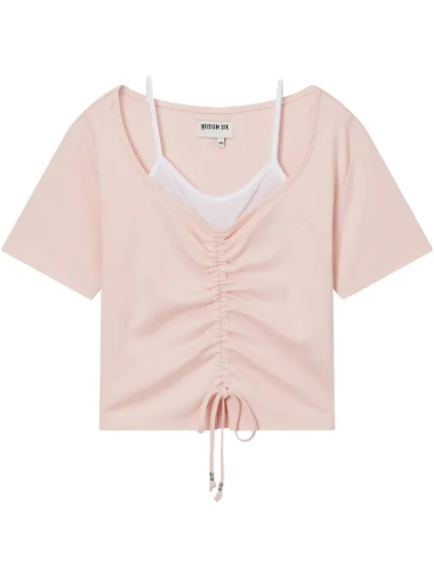 Musium Div. layered T-shirt 