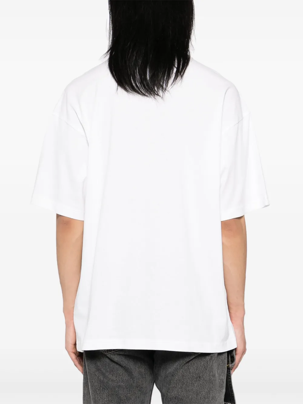 Musium Div. Katoenen T-shirt Wit