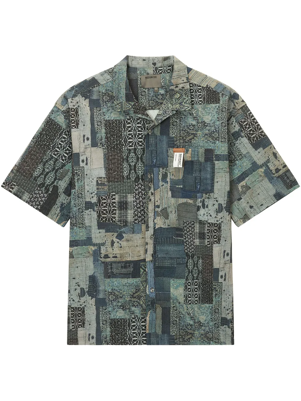 Musium Div. Button-up overhemd Blauw