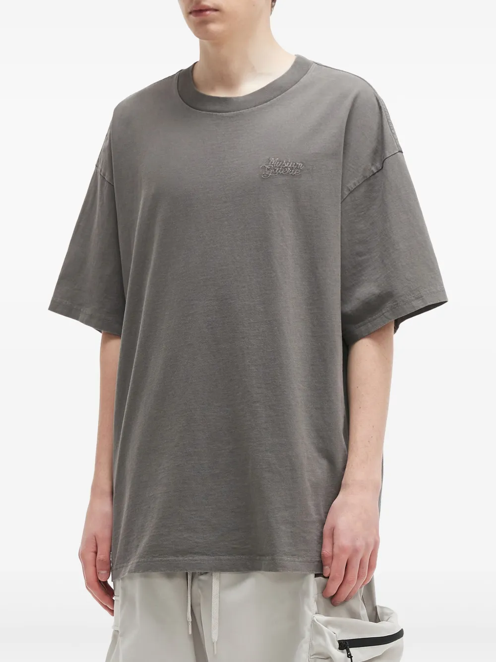 Musium Div. Katoenen T-shirt Grijs