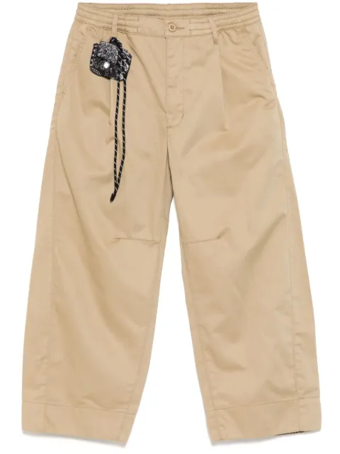 Musium Div. pantalones con cordones en la pretina