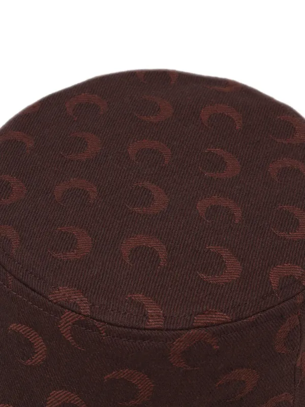 Marine Serre Moon Bucket Hat | Brown | FARFETCH