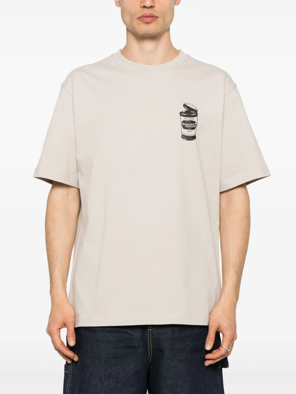 Daily Paper Soup T-shirt Beige