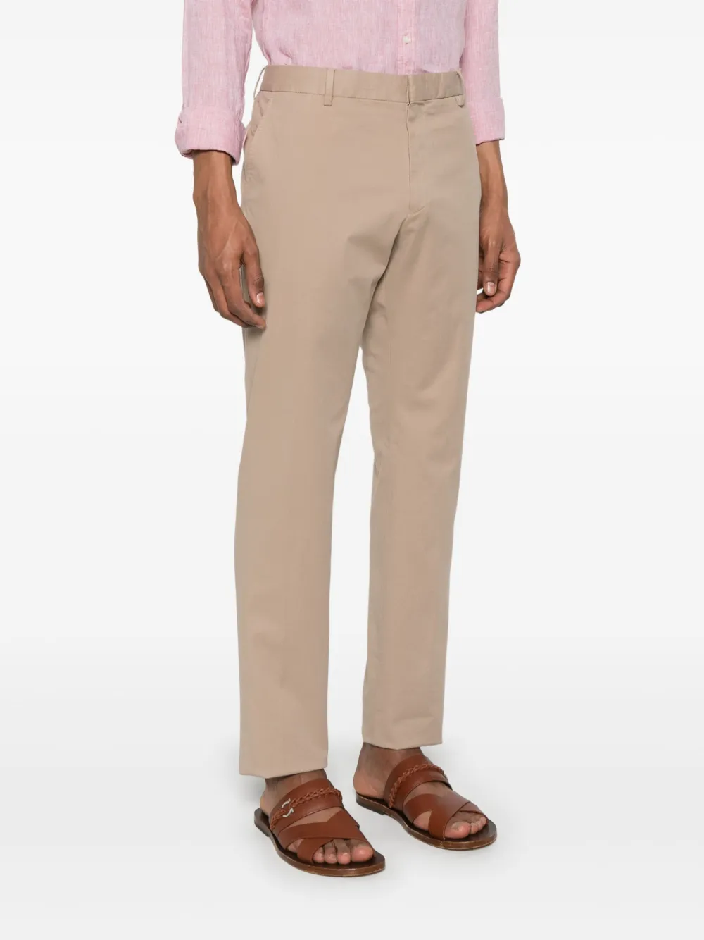 ZEGNA TAPERED CHINOS 