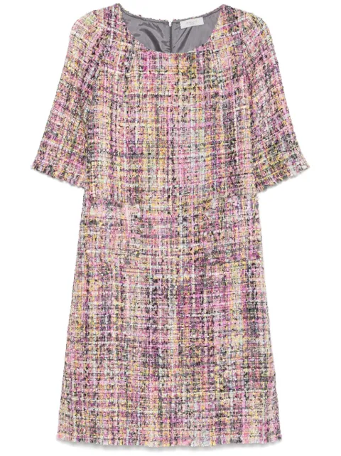 Charlott vestido midi de tweed