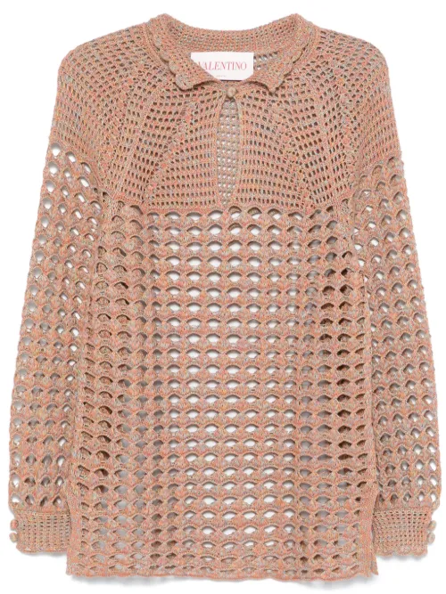 Pull en crochet - Valentino Garavani - Modalova