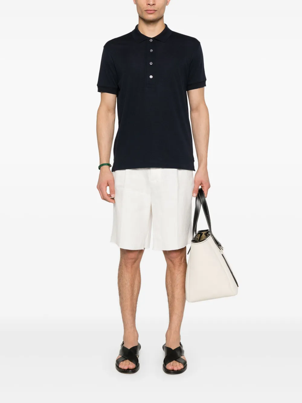 TOM FORD Jersey poloshirt - Blauw