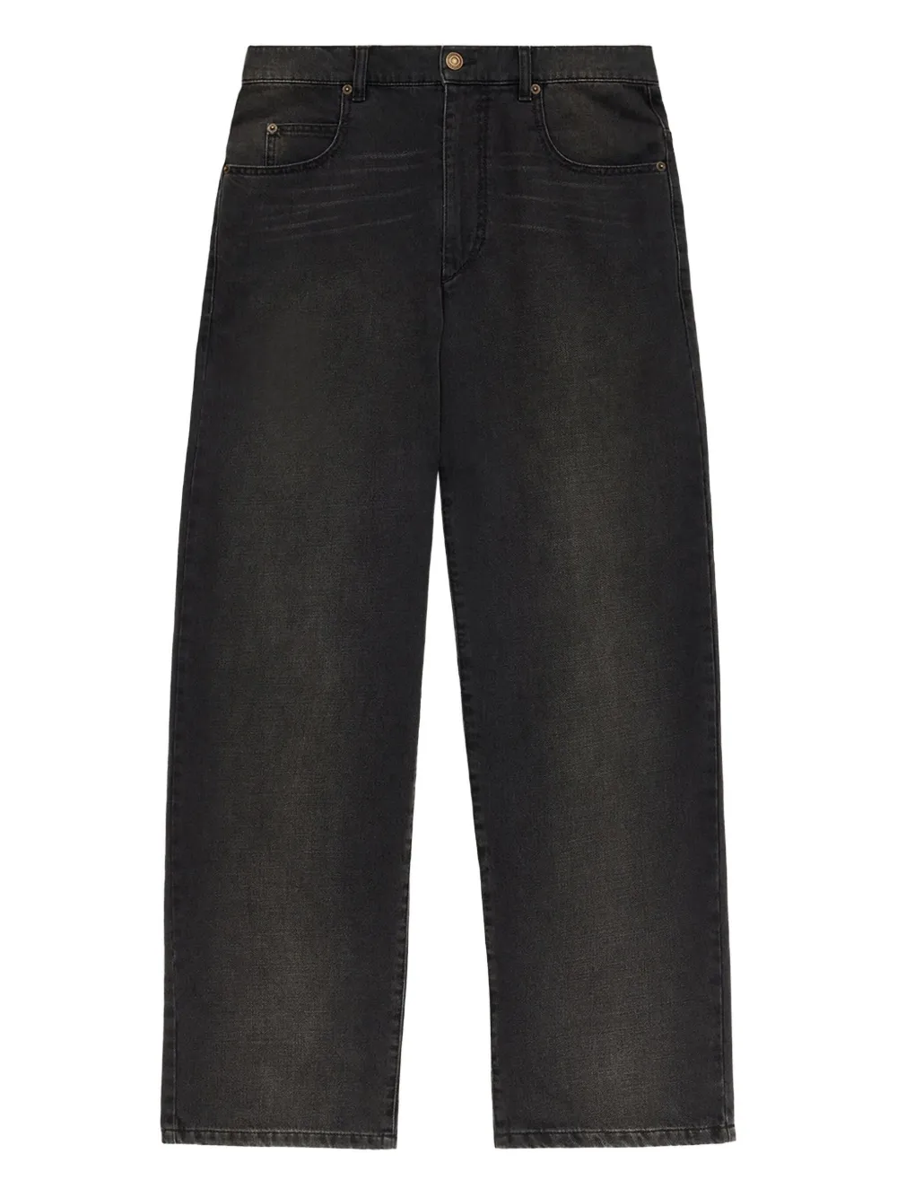 Isabel Marant Jameson Wide-leg Trousers In Black
