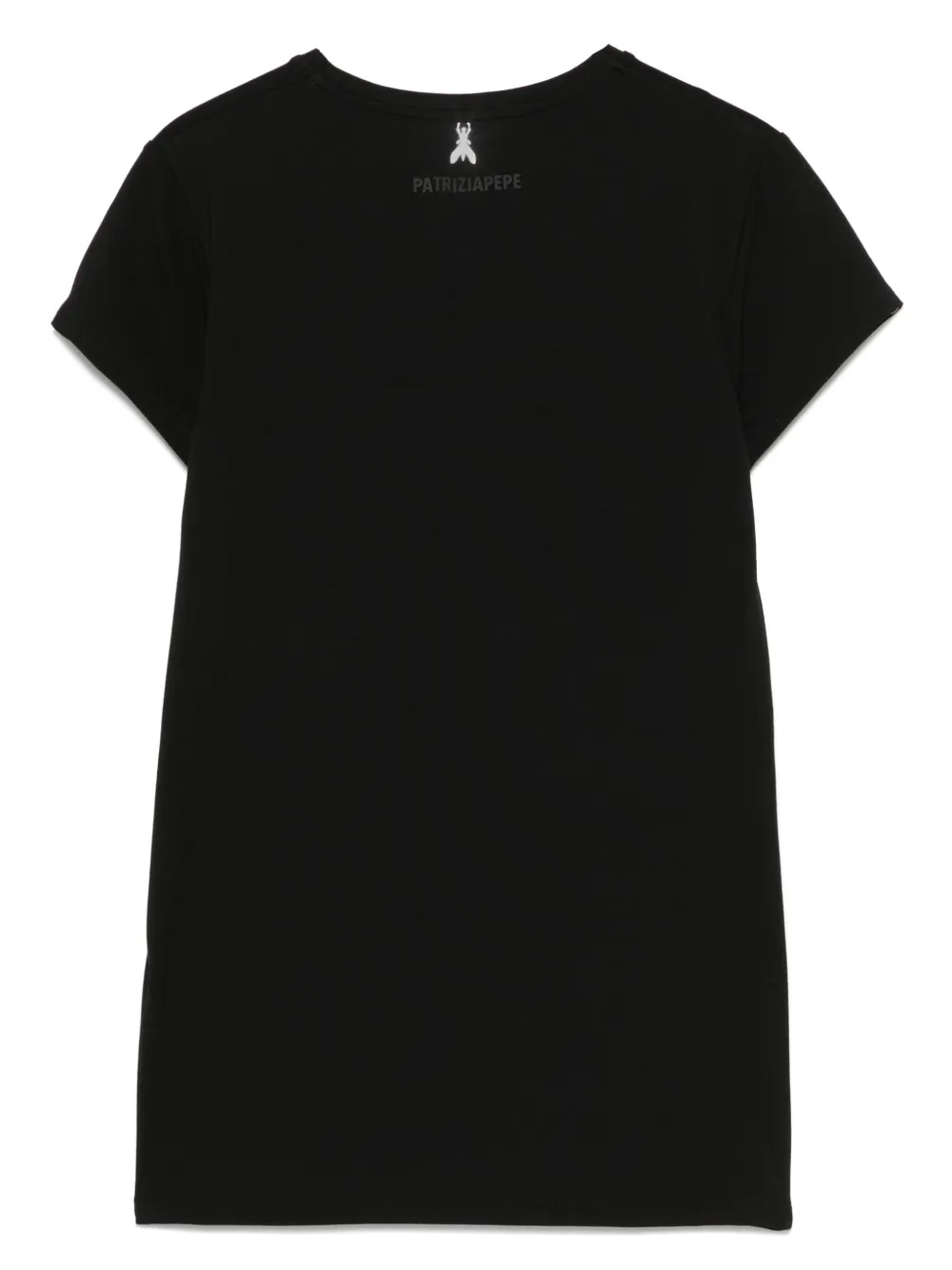 Patrizia Pepe T-shirt met logo - Zwart