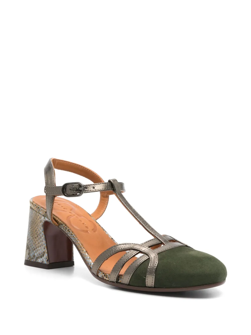 Chie Mihara 70mm Fendy pumps MAUTE DALI VERDE