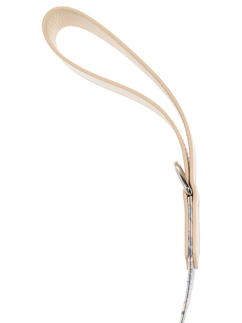 Versace Barocco-print Leash In Neutrals