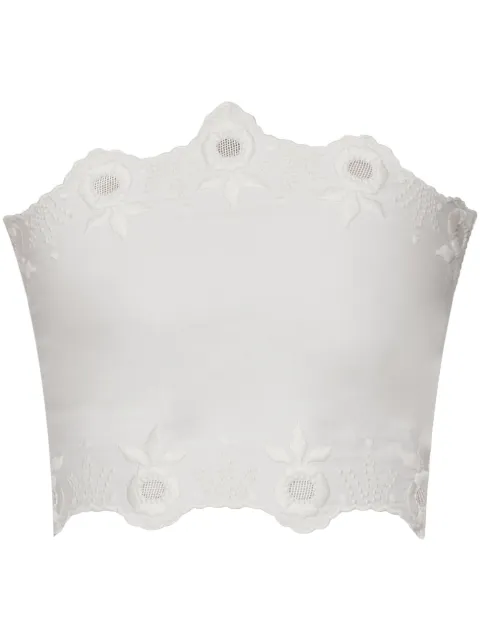 Posse embroidered detailing top 