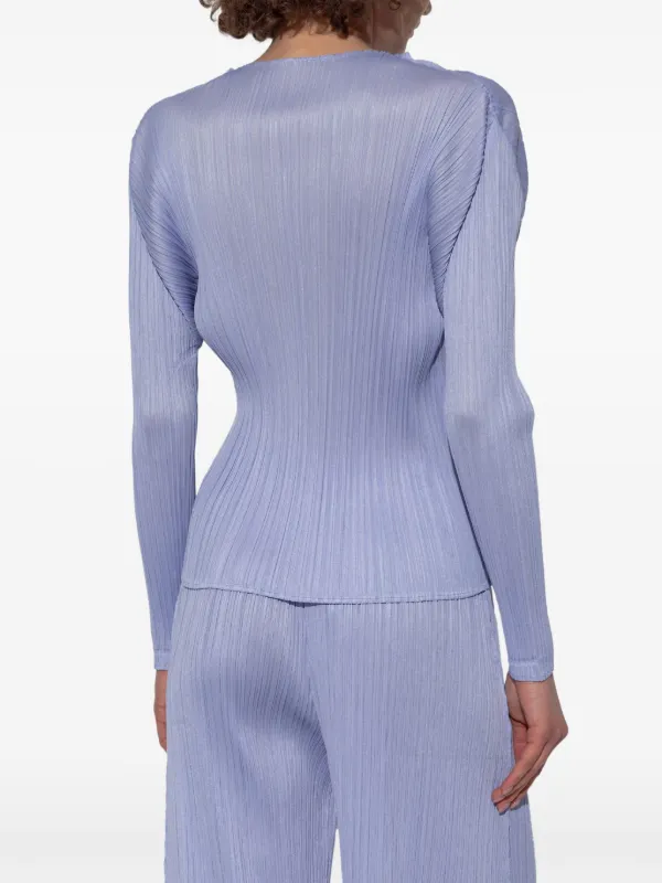 Pleats Please Issey Miyake Monthly Colors: February Blouse Pleats Please Issey Miyake Monthly Colors: February Blouse
