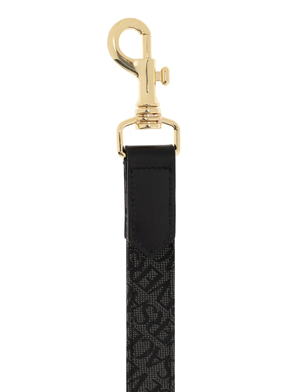 Versace Barocco-print leash - Zwart