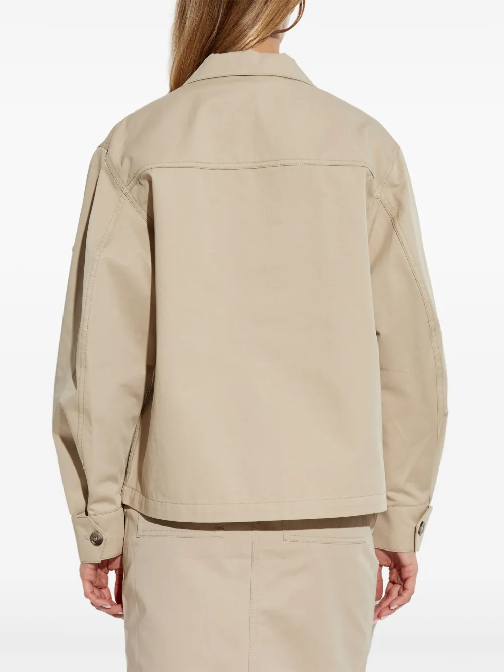 ANINE BING COTTON SHIRT JACKET