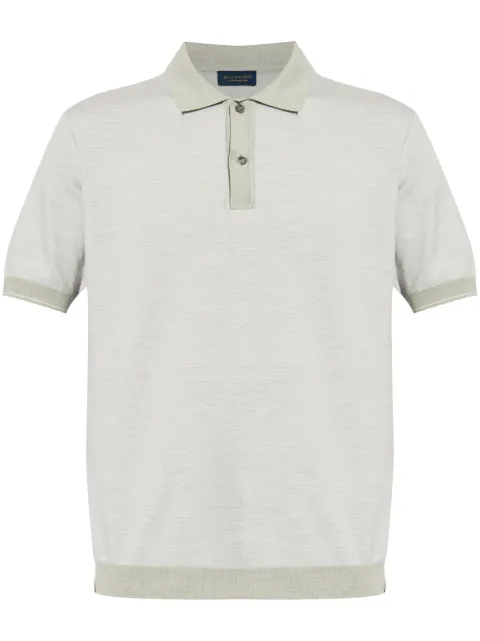 Paul & Shark playera tipo polo de seda