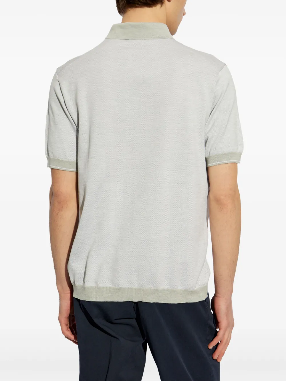 Paul & Shark Zijden poloshirt Grijs