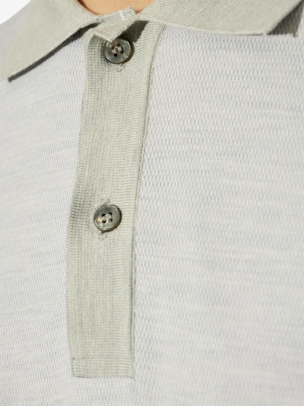 Paul & Shark Zijden poloshirt Grijs