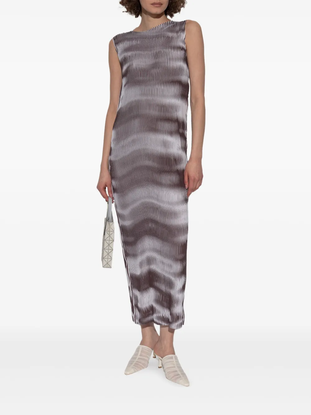 Issey Miyake Sway Pleats dress - Grijs