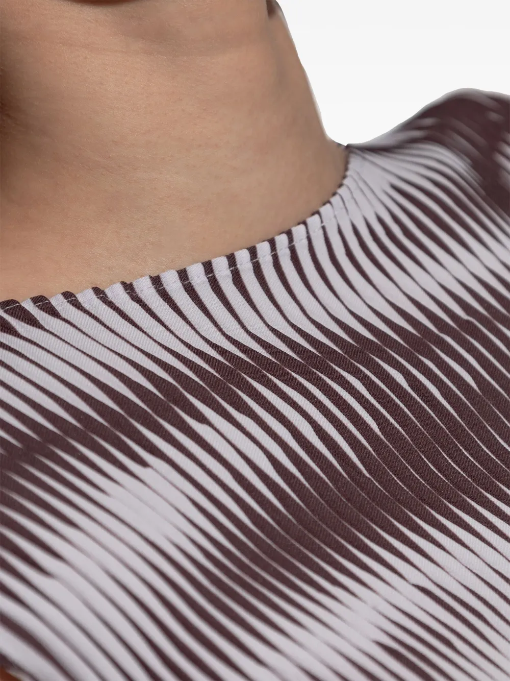 Issey Miyake Sway Pleats jurk Grijs