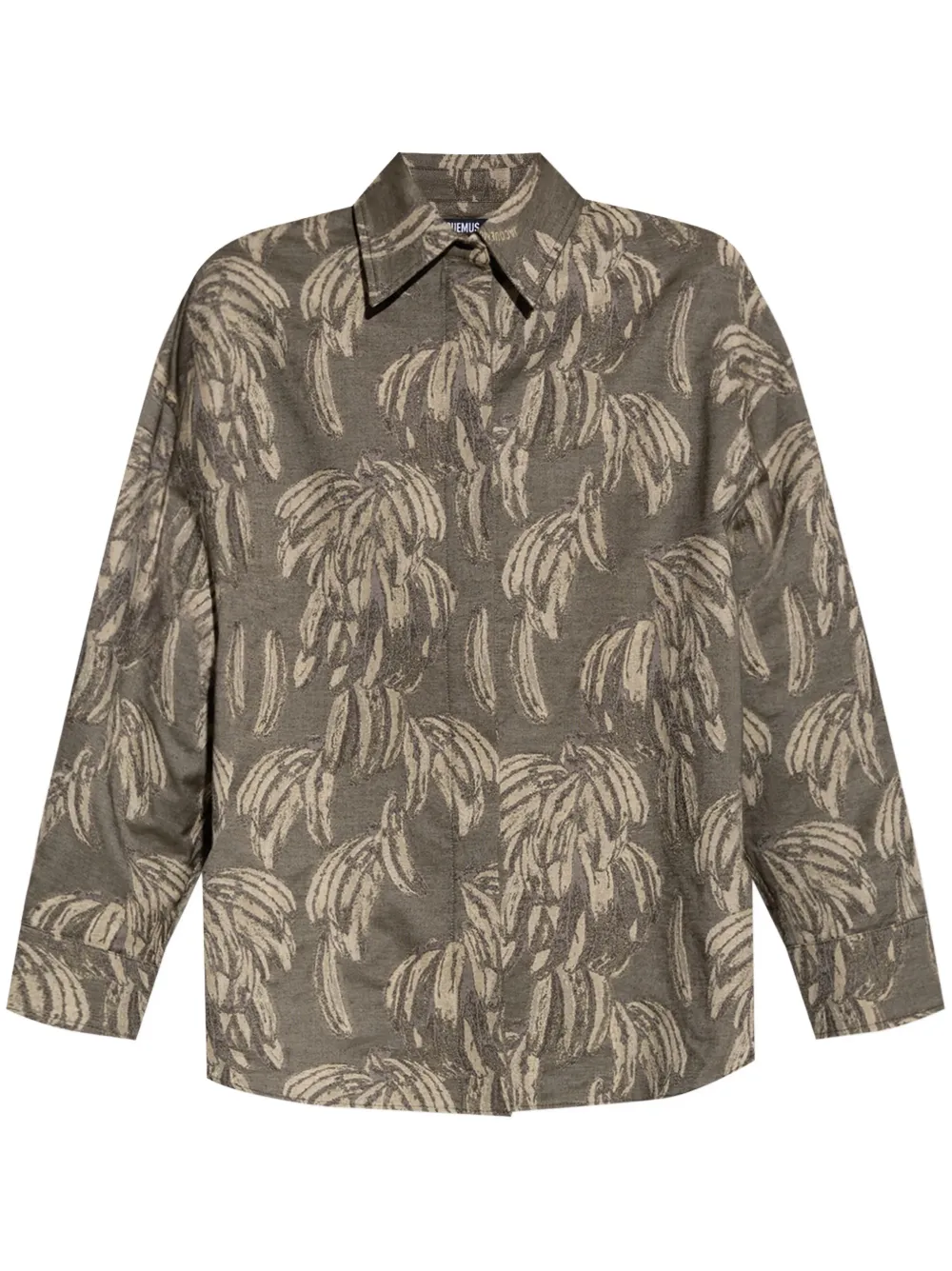 Jacquemus Blouse met Banana-jacquard Grijs