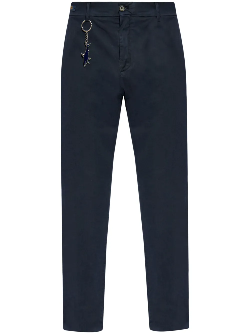 cotton-blend trousers