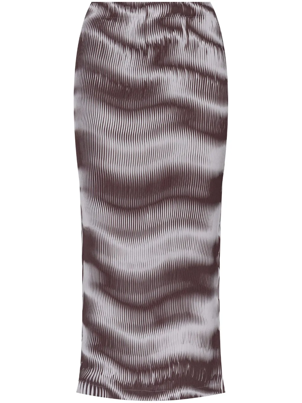 Issey Miyake falda Sway Pleats | marrón | Image 1