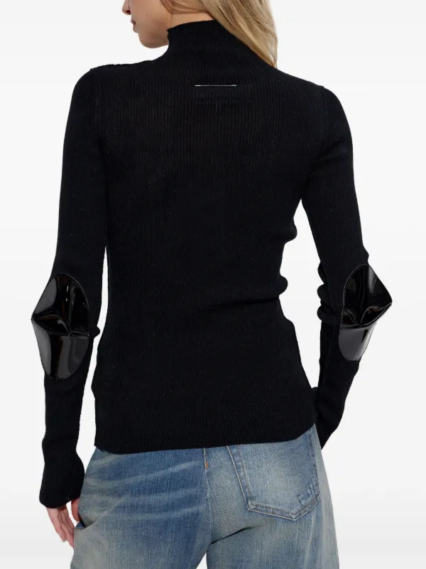 MM6 Maison Margiela タートルネック プルオーバー | ブラック 