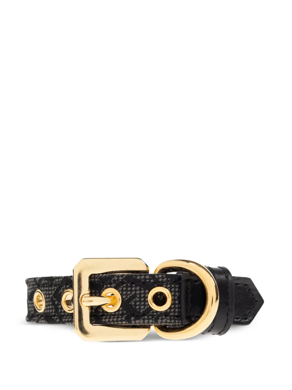 Versace patterned-jacquard collar | Black | Image 1