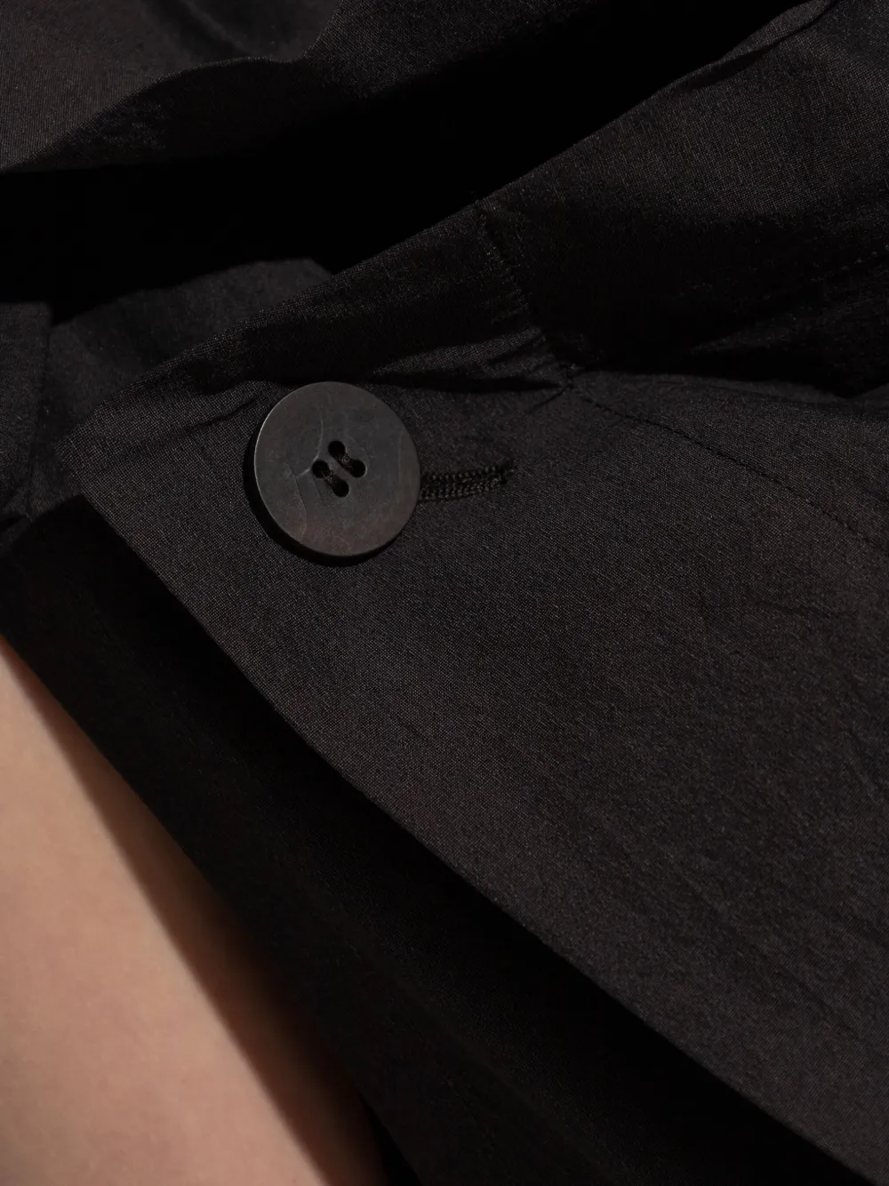 Issey Miyake Gedrapeerde jurk Bruin