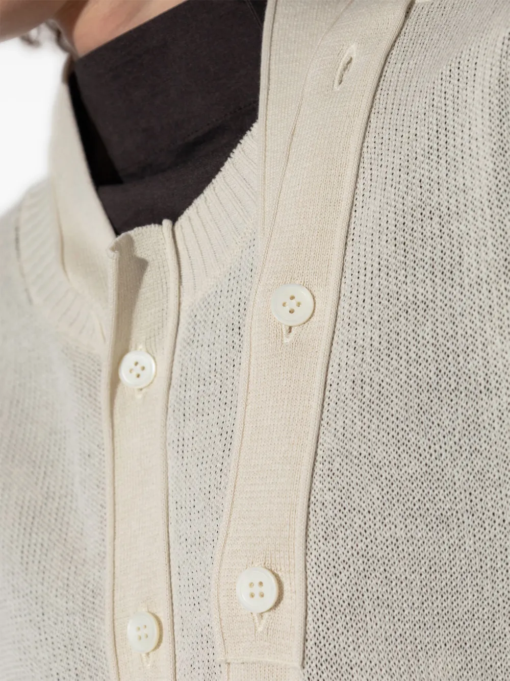 Issey Miyake Katoenen vest Beige