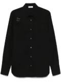Alexander McQueen buckle-detailed shirt - Black