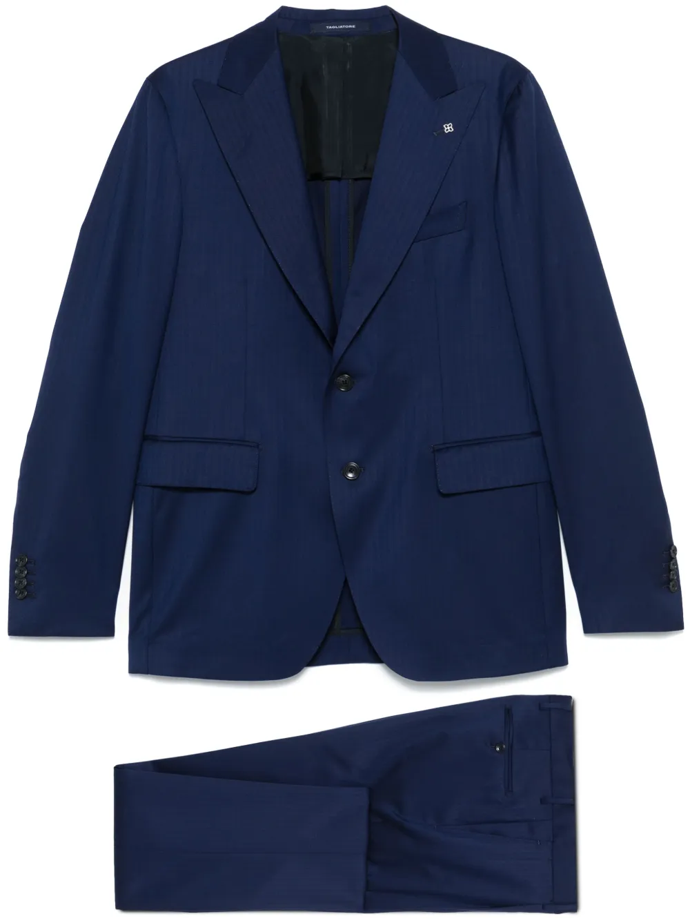 Tagliatore wool suit | Blue | Image 1