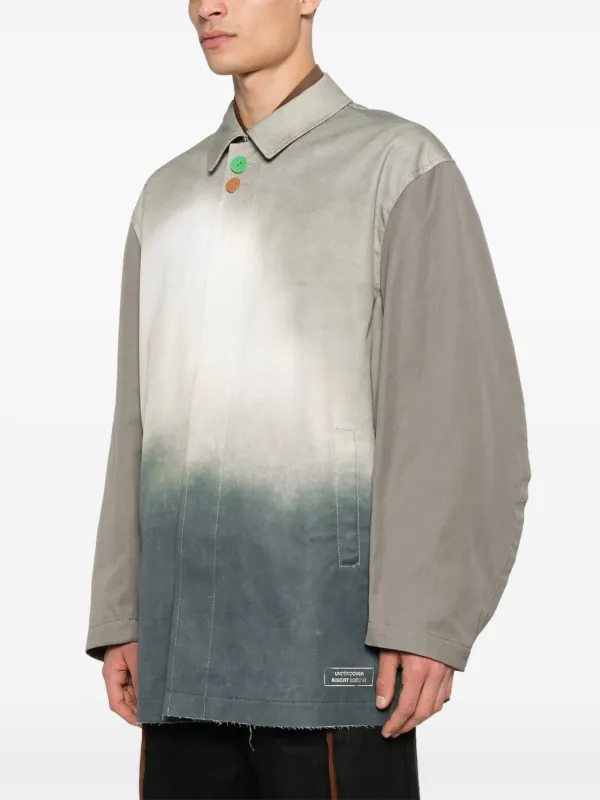 Undercover x Robert Bosisio Cotton Coat | Grey | FARFETCH AE