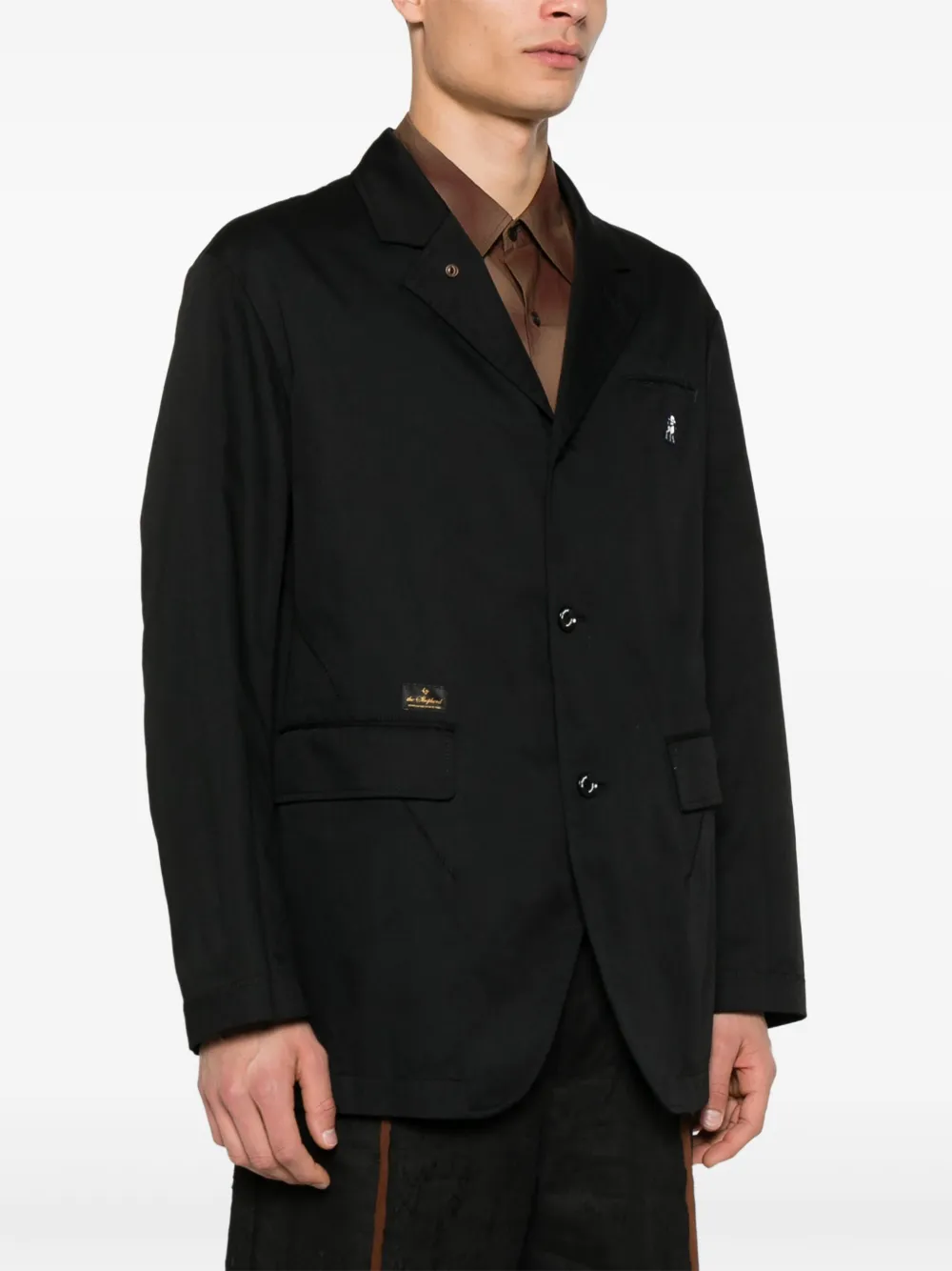 Undercover Jack met patch Zwart