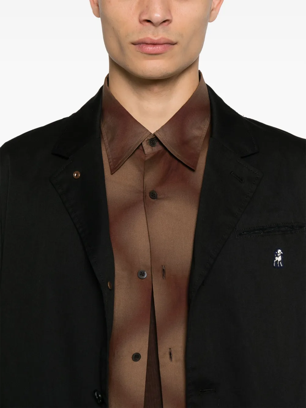 Undercover Jack met patch Zwart