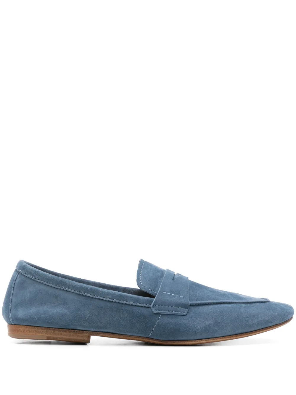 Henderson Baracco suede loafers Blue