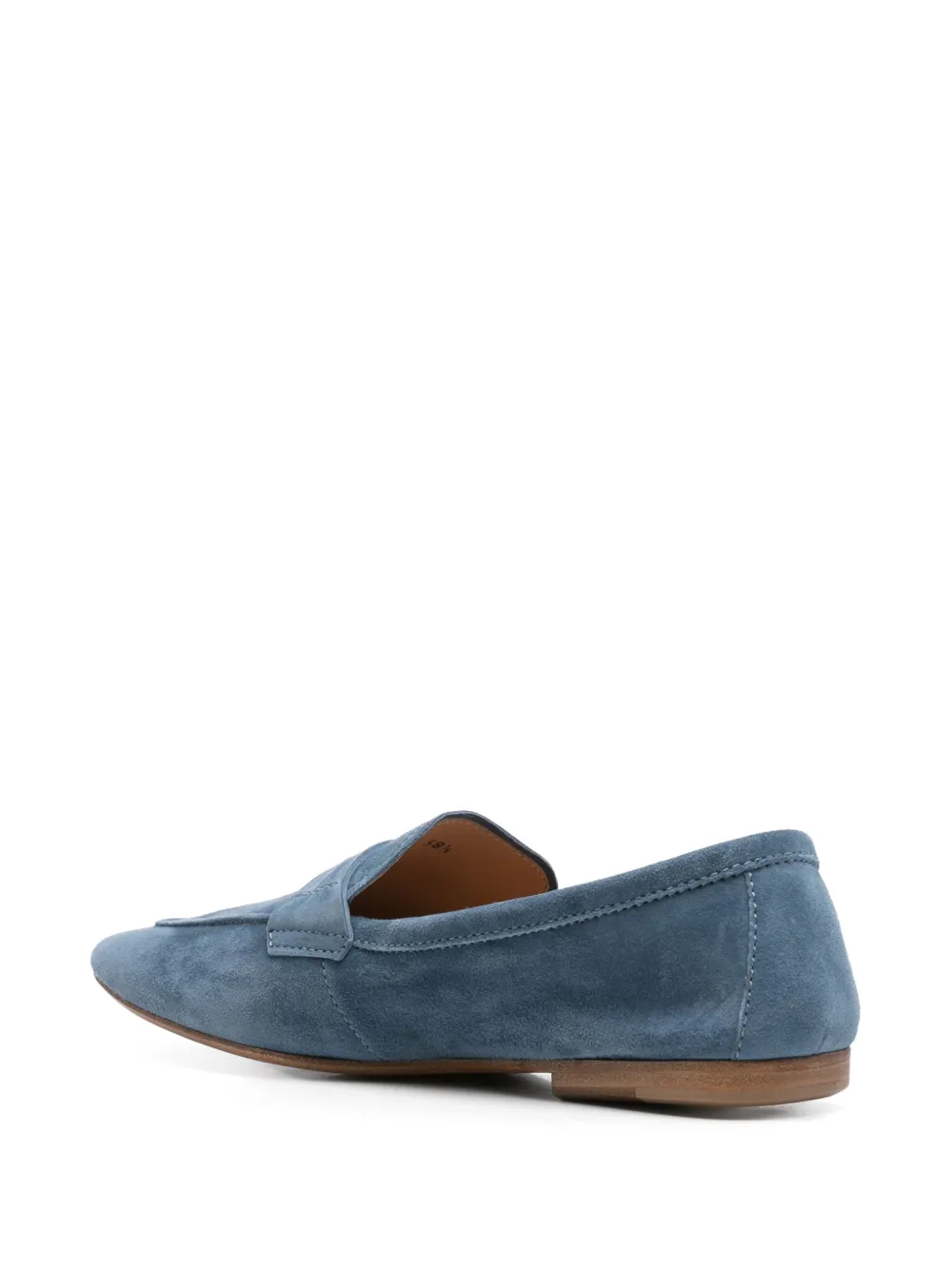 Henderson Baracco suede loafers Blue