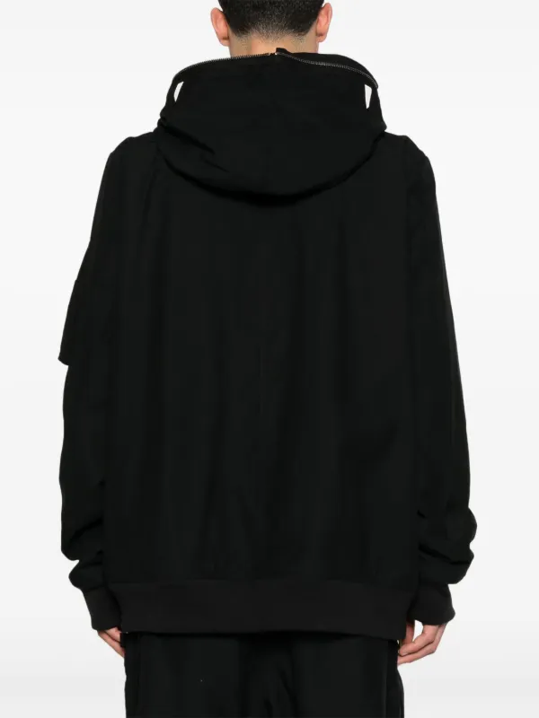 Rick Owens DRKSHDW Gimp Flight ジャケット | ブラック | FARFETCH JP