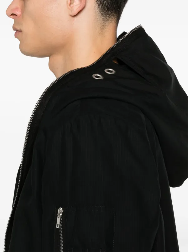 Rick Owens DRKSHDW Gimp Flight ジャケット | ブラック | FARFETCH JP
