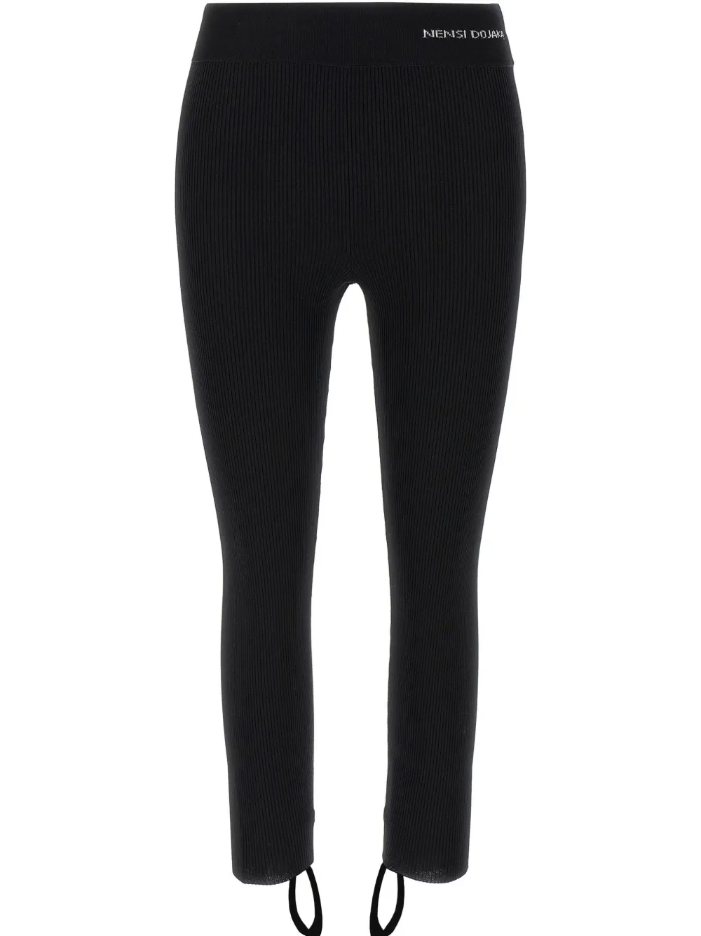 Nensi Dojaka Blackwhite Sadie Leggings In Black