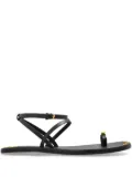 Odissì strappy sandals - Black
