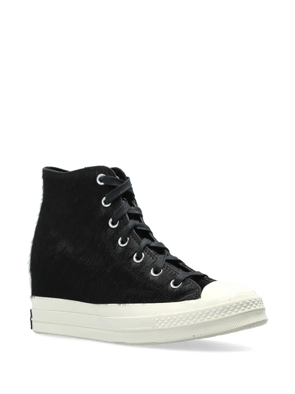 Converse Chuck 70 sneakers met sleehak - Zwart