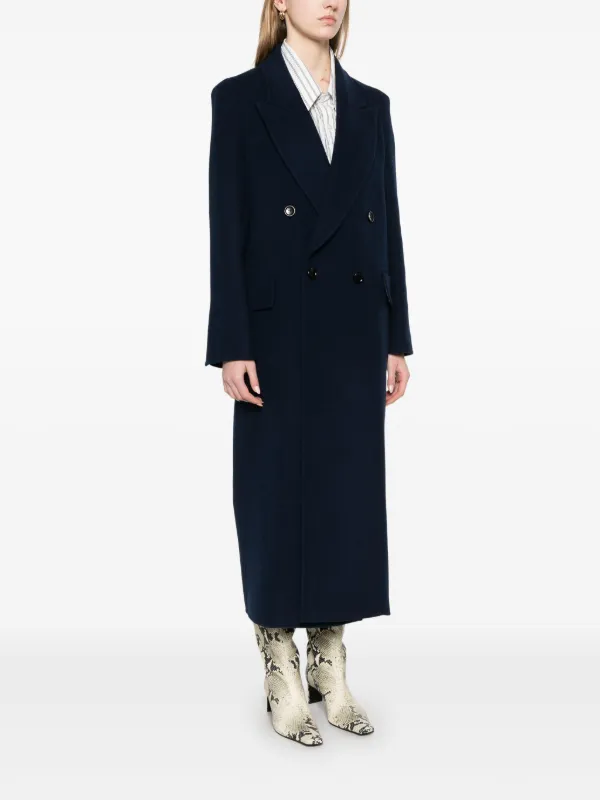 MAX MARA|COATS (ALBATA (21086041 057 / 21086041600 057) Max Mara Albania Coat | Blue | FARFETCH
