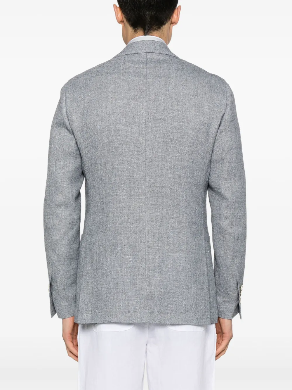 Lardini Blazer met enkele rij knopen Blauw